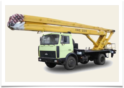 Аренда автовышки МАЗ в Бобруйске